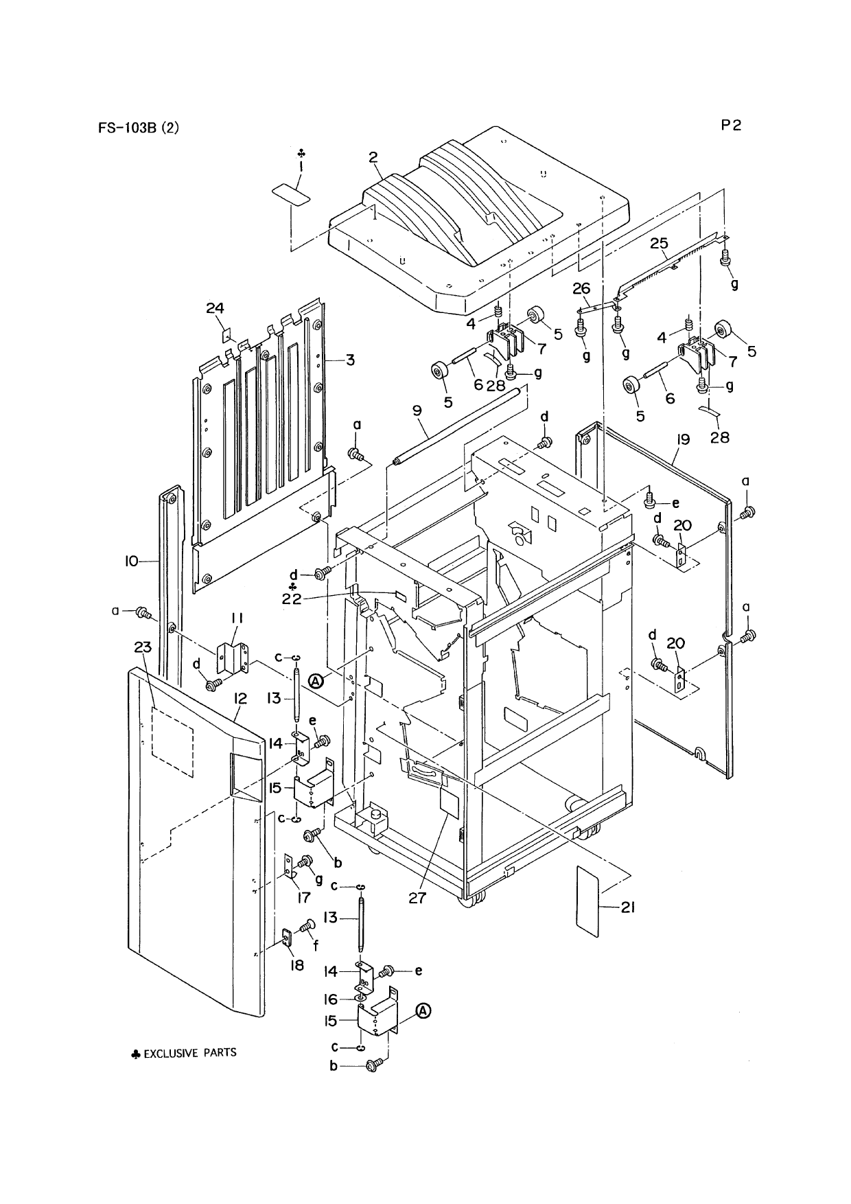 Konica-Minolta Options FS-103B Parts Manual-4